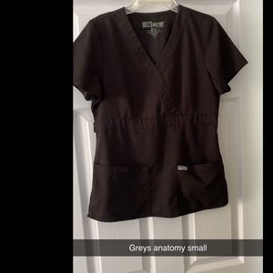 Greys anatomy scrub top small